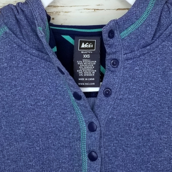 REI Pullover Hoodie Size XXS - Picture 6 of 6